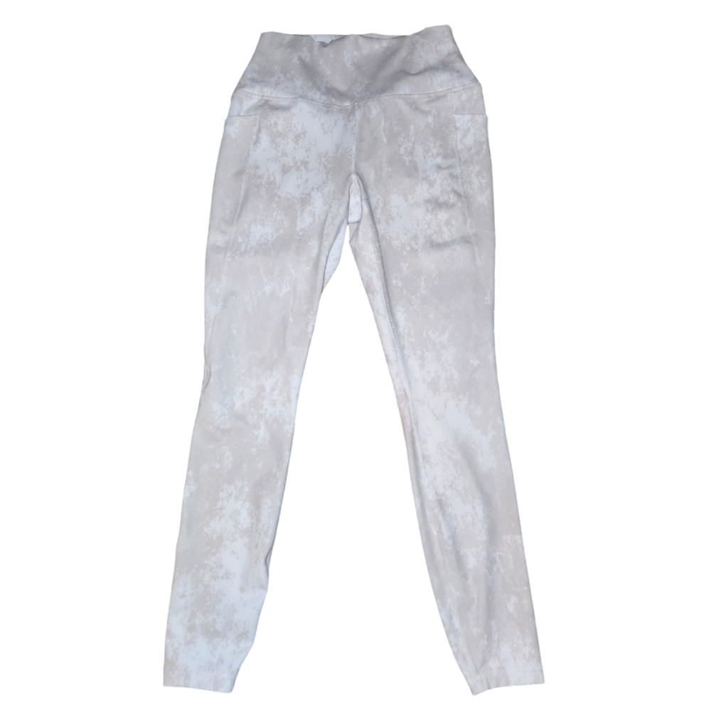 RBX Legging Womens Size Medium  White Camo With Dual Pockets